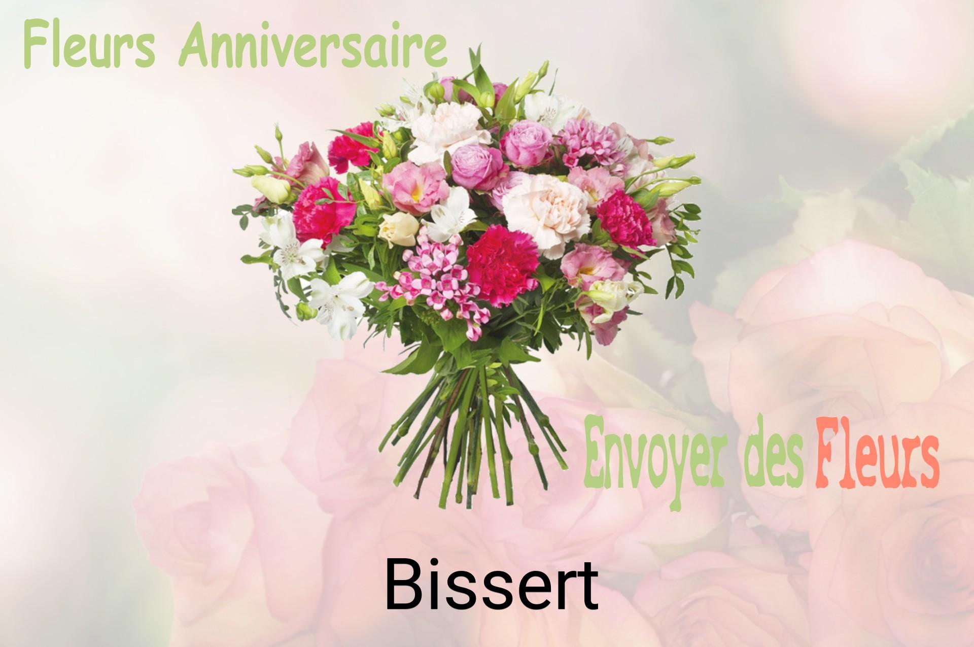 Bouquet de fleurs d’anniversaire livré à Bissert